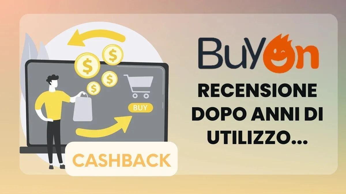10 euro per il tuo primo cashback BuyOn