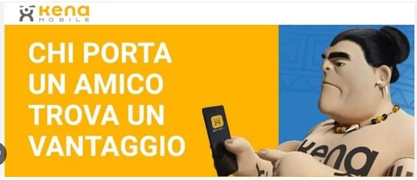Kena Mobile: 5€ di credito omaggio